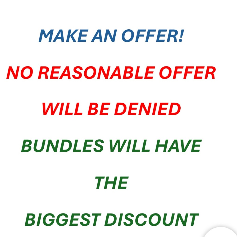 Make an Offer Text Banner - Multi-Color Promotional Sign